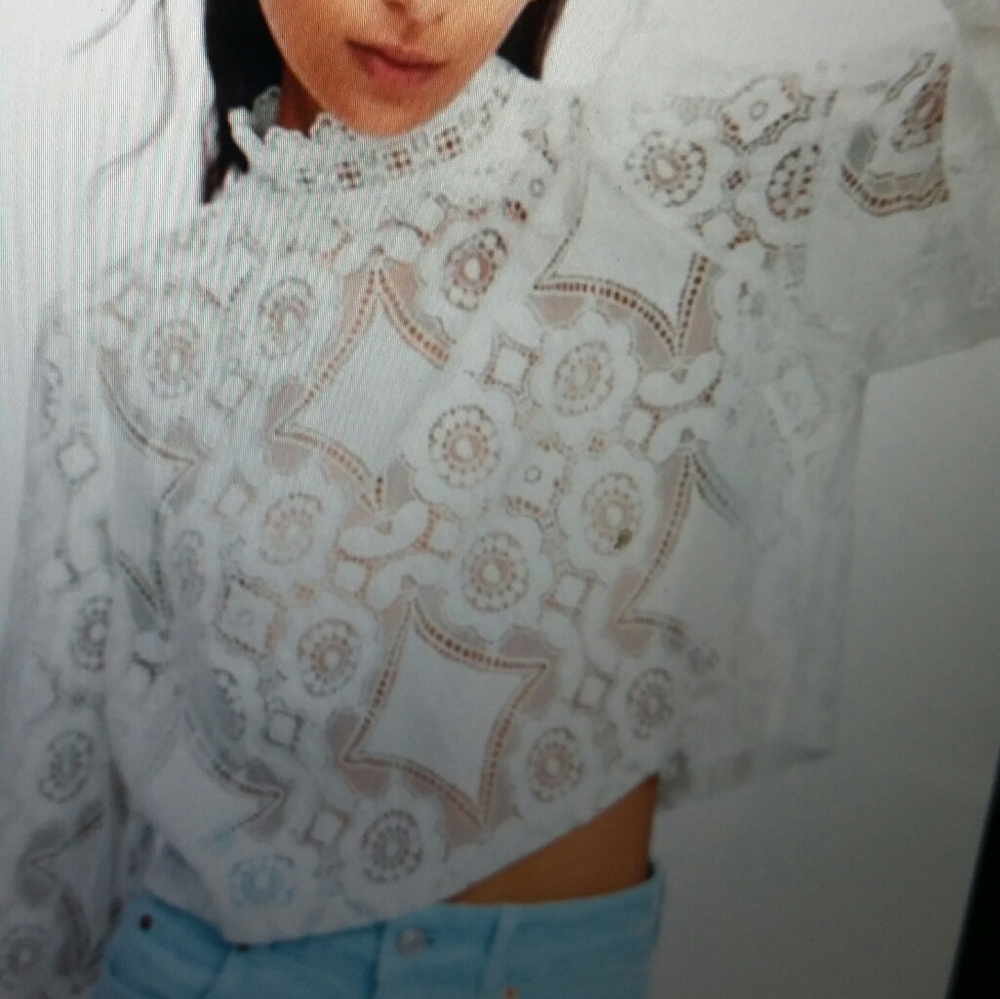 Zara lace top